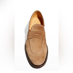 BRUNELLO CUCINELLI Suede Penny Loafer
